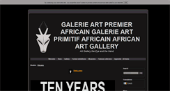Desktop Screenshot of african-paris.com