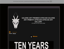 Tablet Screenshot of african-paris.com